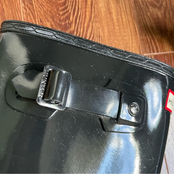 Women’s size 6 Hunter boots, wedge knee high - Picture 3 of 8